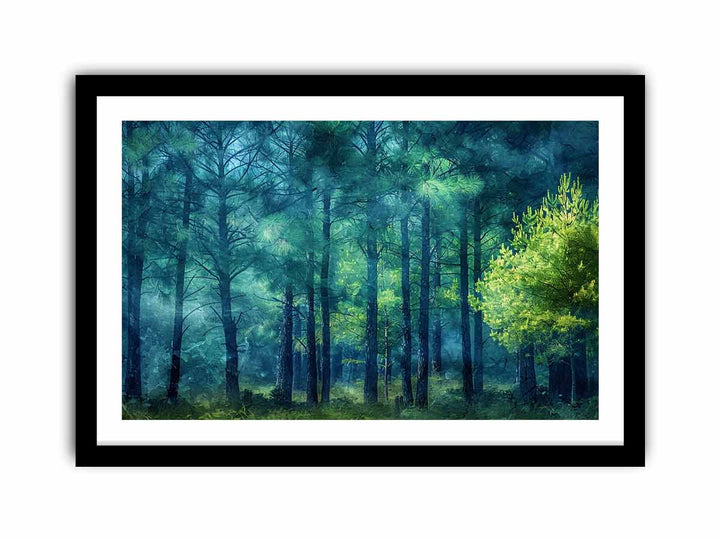 Pine Forest  Art Print