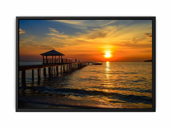 Sunset Pier  Painting