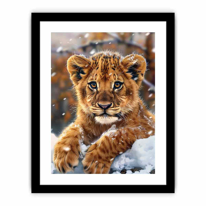 Cute  Cub  Art Print