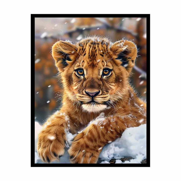 Cute  Cub  Painting