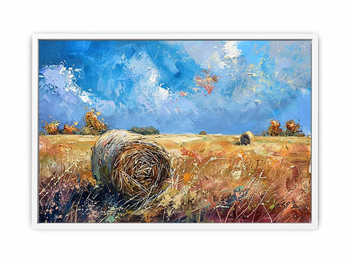 Bales Framed Print