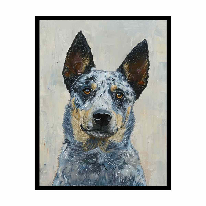 Blue Heeler  Painting