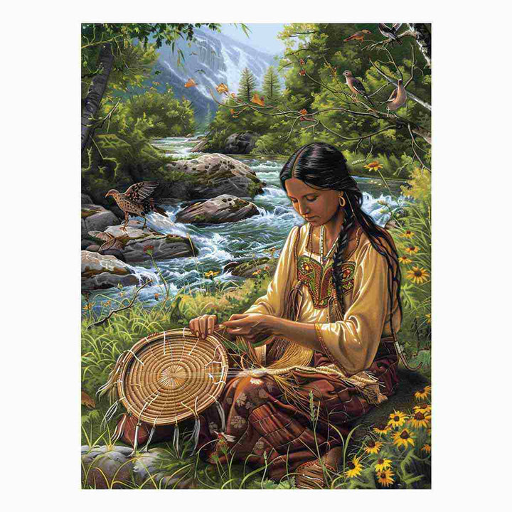 Native Serene Scene