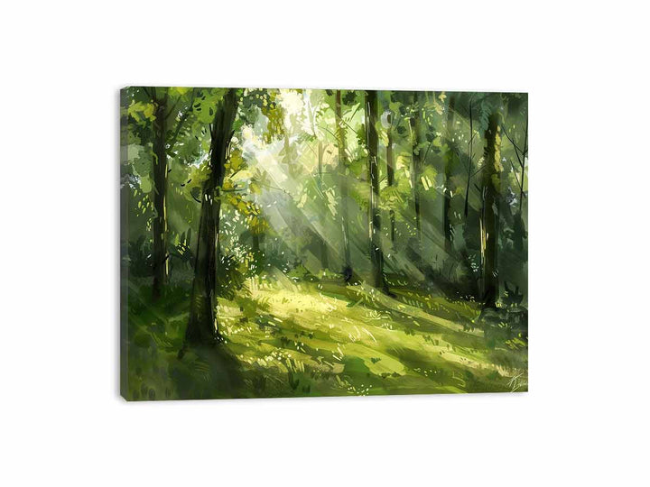 Dappled Light Canvas Print