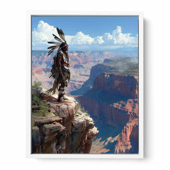 Native Framed Print