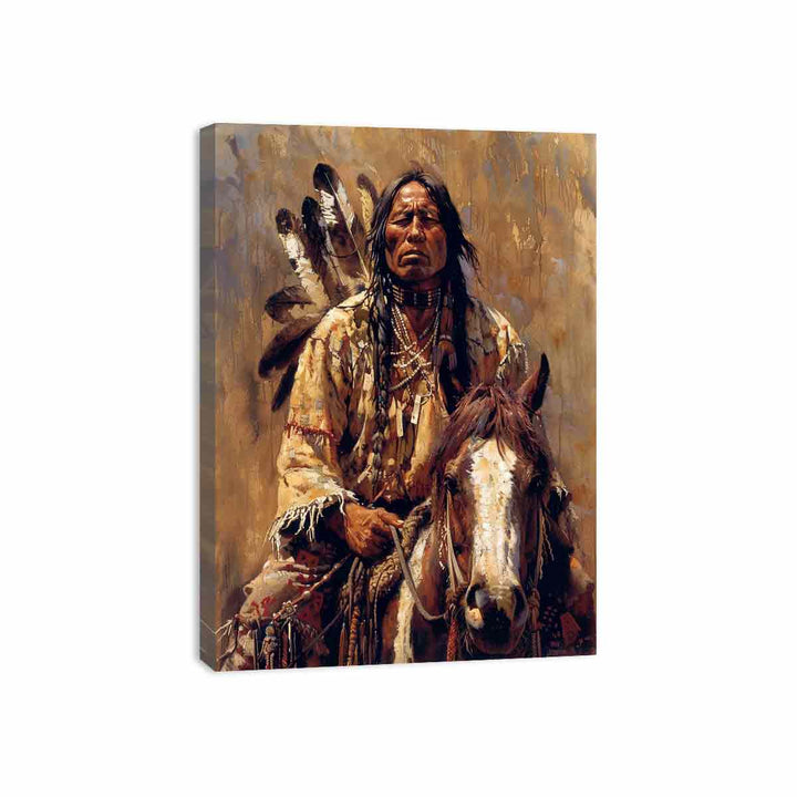 Native Ride Canvas Print