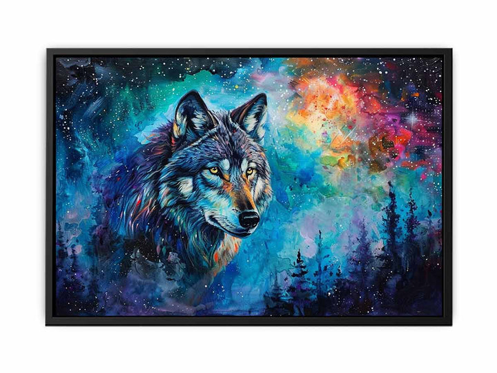 Wolf  Painting