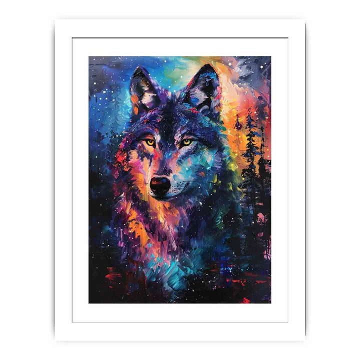 Wolf Streched canvas