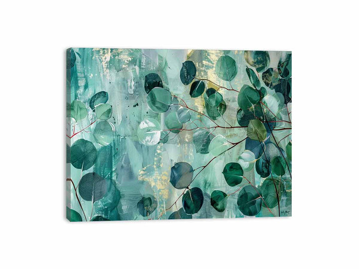 Eucalyptus Green Canvas Print