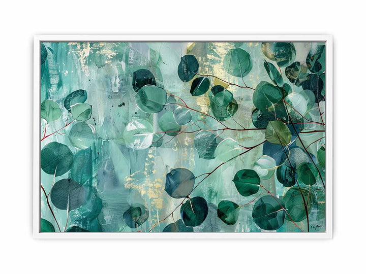 Eucalyptus Green Framed Print