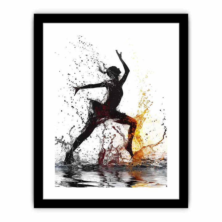 Splashdance  Art Print