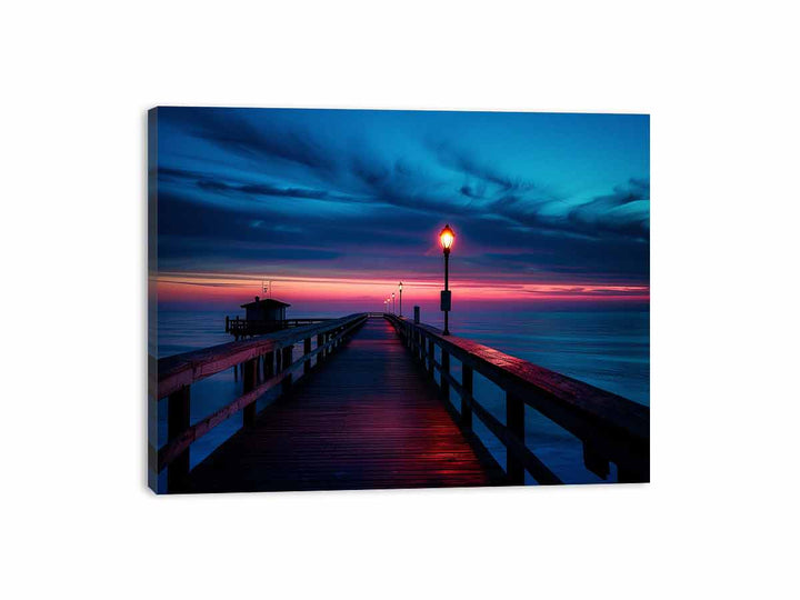 Beautiful Pier Canvas Print