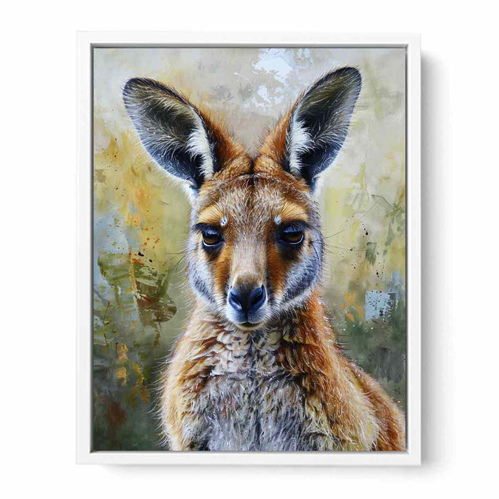 Wallaby Framed Print