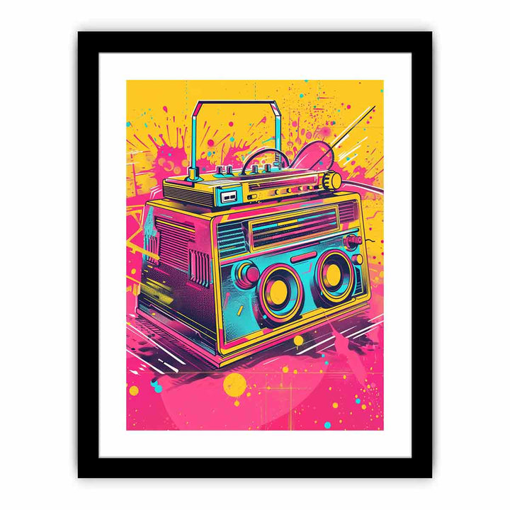 Boombox   Art Print