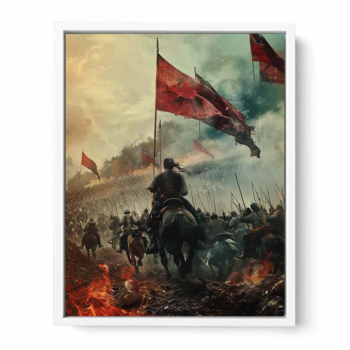 Historical Epic  Framed Print