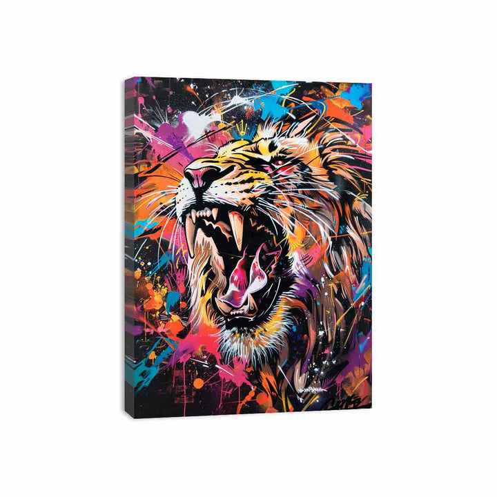 Roar  Canvas Print