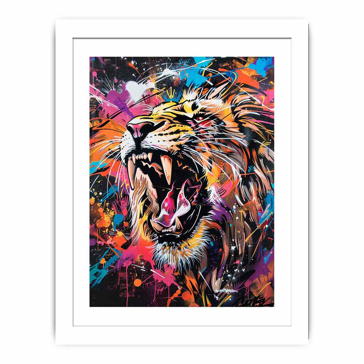 Roar  Streched canvas