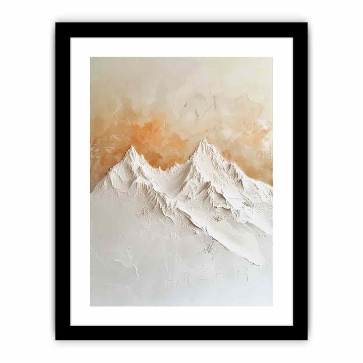 3D Mountian   Art Print