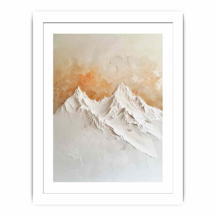 3D Mountian  Streched canvas