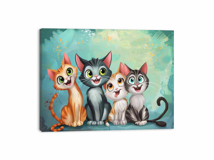 Cats  Canvas Print