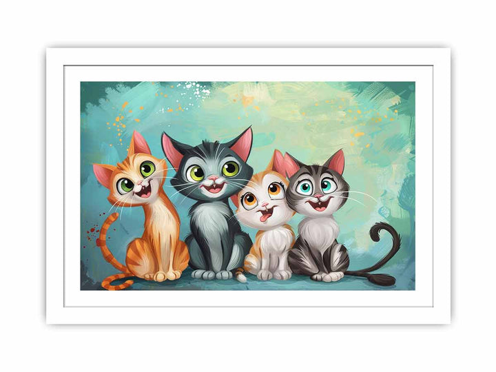 Cats  Streched canvas