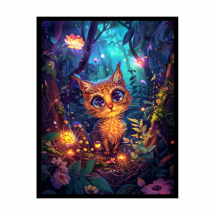 Mystical Cat   Painting