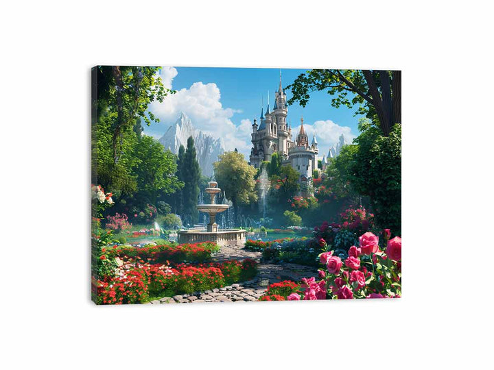 Fairytale Castle  Canvas Print