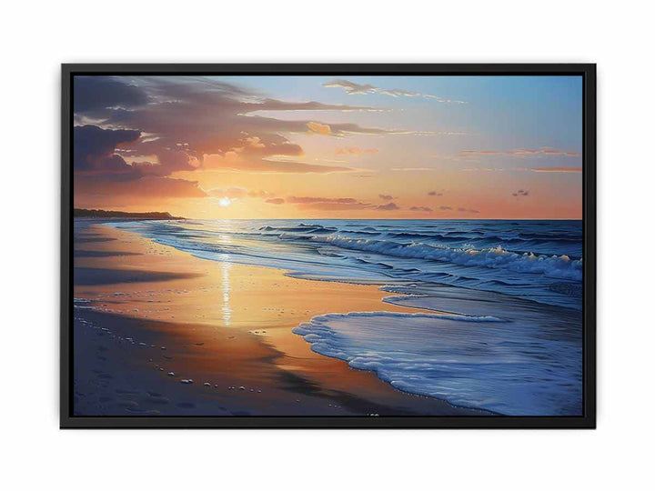 Beach Scene   Painting