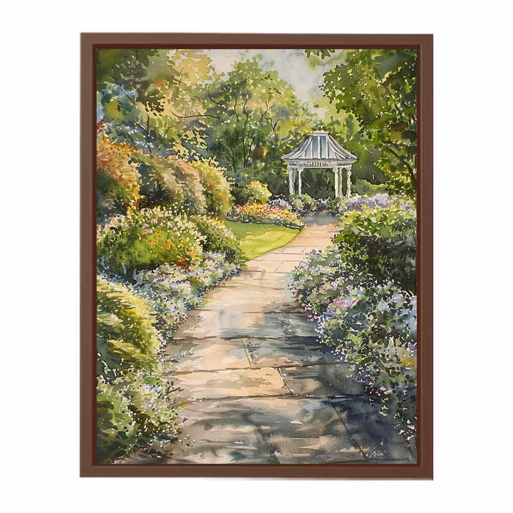 Hamptons Garden   Poster