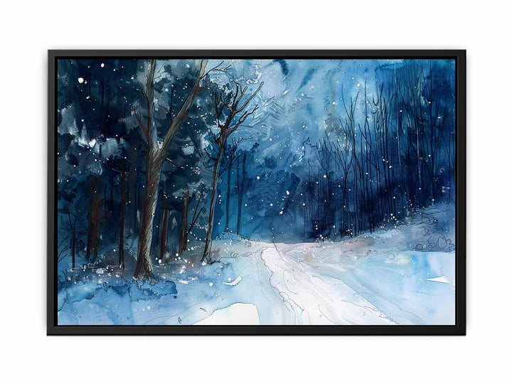 Winter   Painting