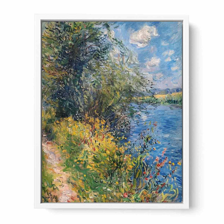 Lake Side  Framed Print