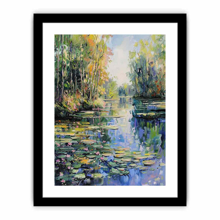 Lake Side   Art Print