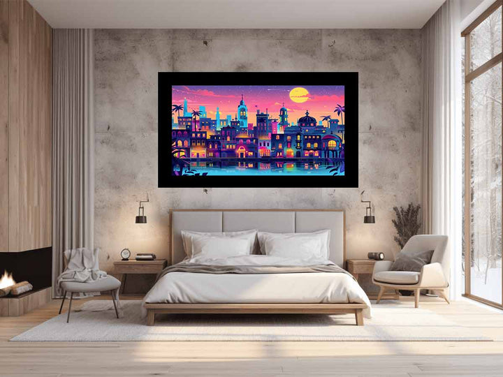 Vibrant Cityscape  