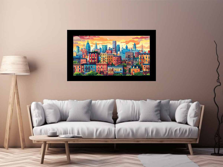 Vibrant Cityscape  