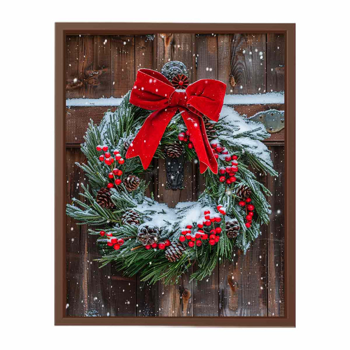 Christmas Wreath   Poster