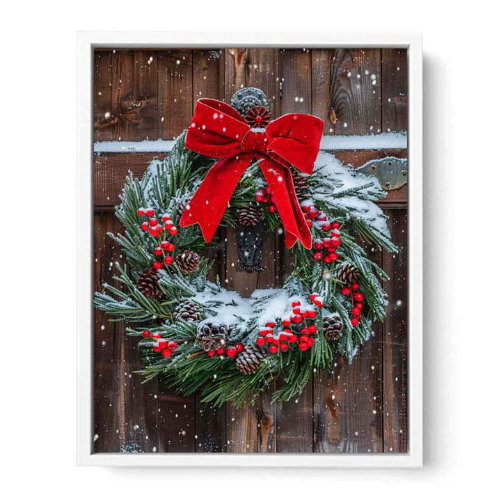 Christmas Wreath  Framed Print