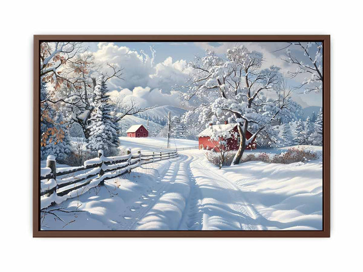 Winter Landscape   Poster