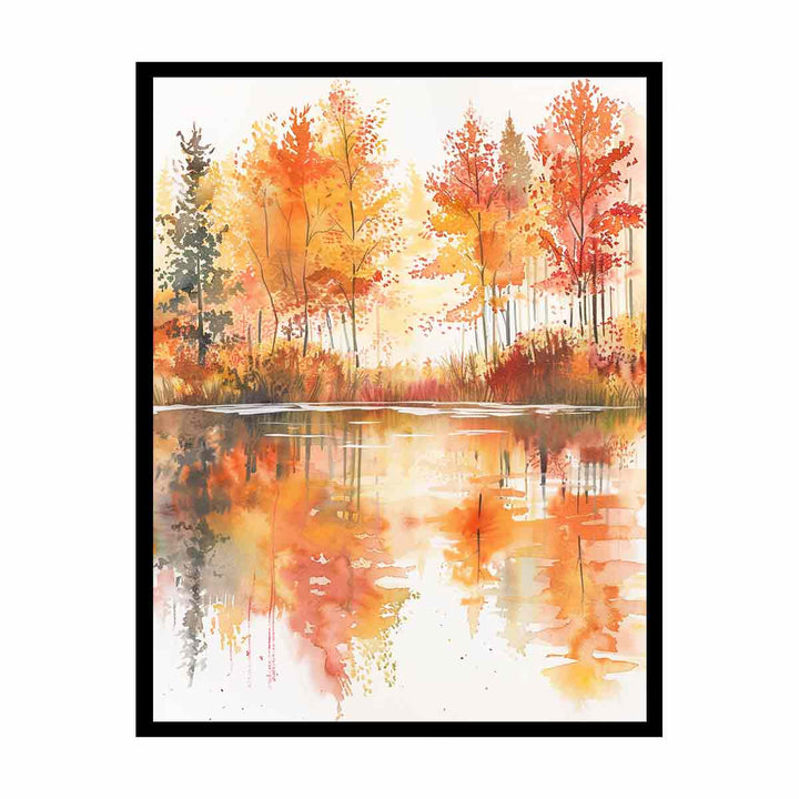 Lake Side   Painting