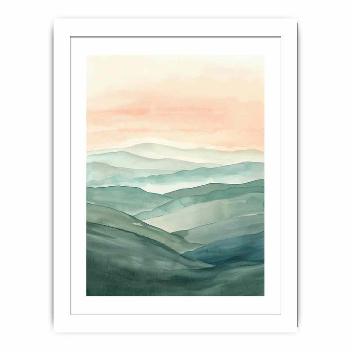 Serene Landscape  Streched canvas