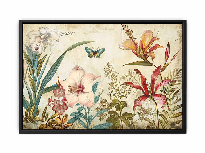 Vinatge Floral  Painting