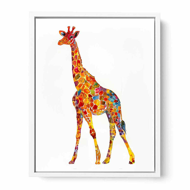 Cute Zebra Framed Print