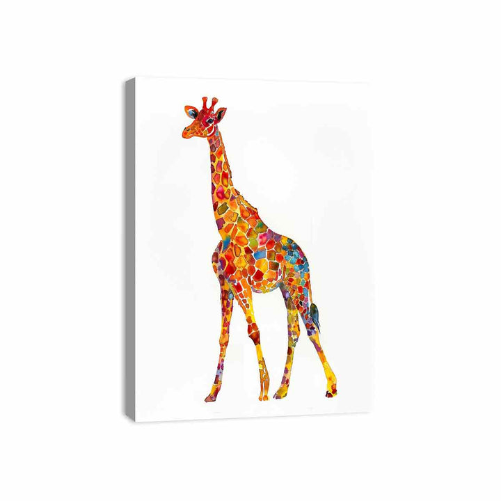 Cute Zebra Canvas Print