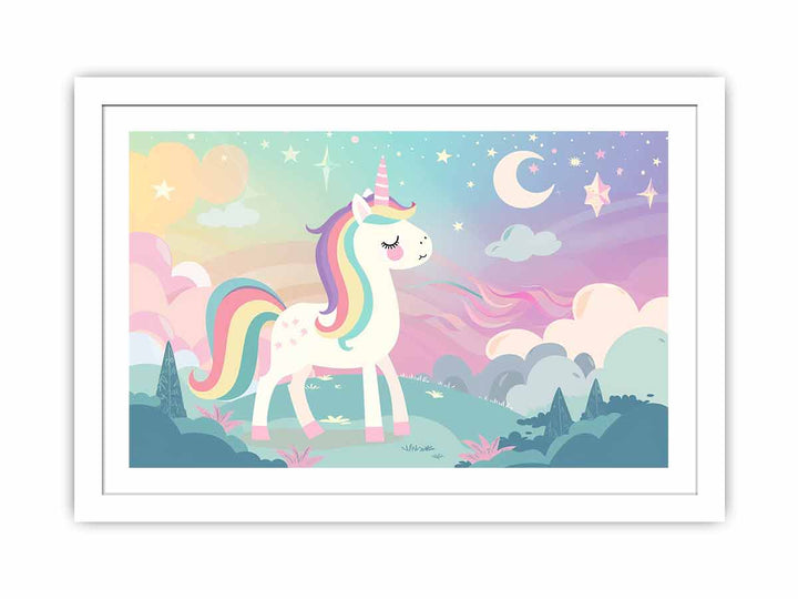 Unicorn  Streched canvas