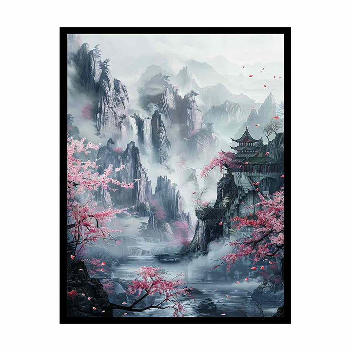 Asian Landscape   Painting