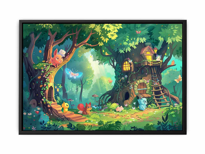 Cozy TreeHouse  Painting