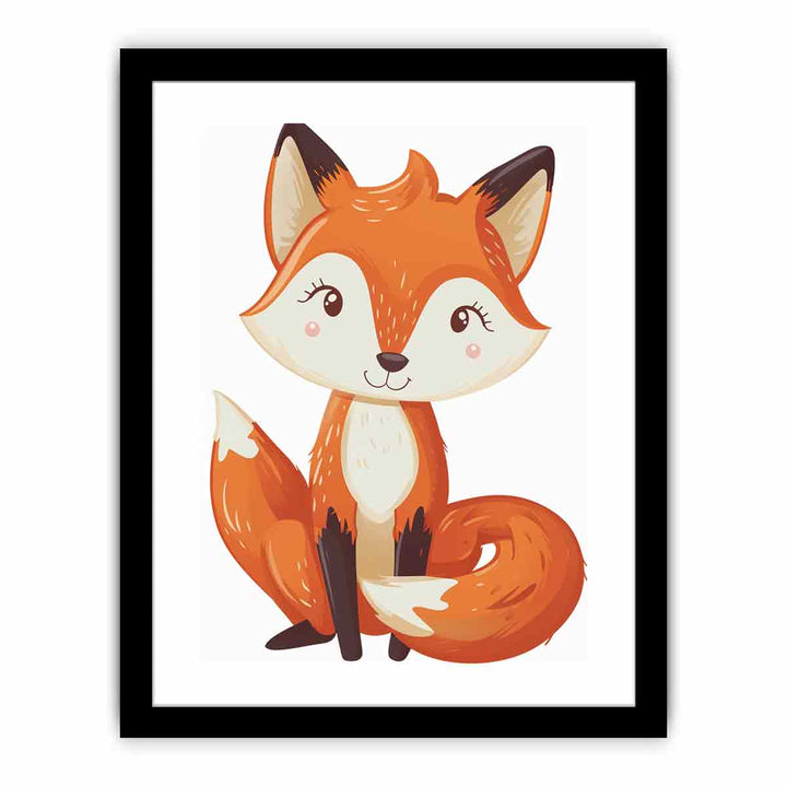 Cute Fox   Art Print