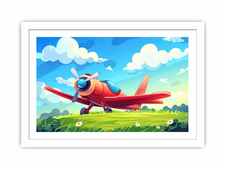 Kids Plane  Streched canvas