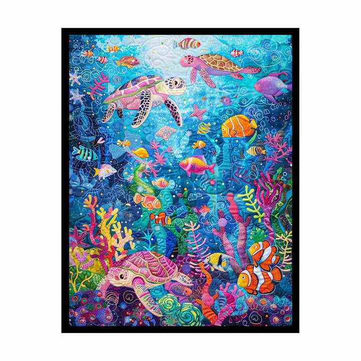 Vibrant Underwater  Painting