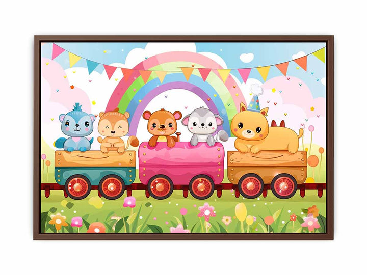 Rainbow Train   Poster