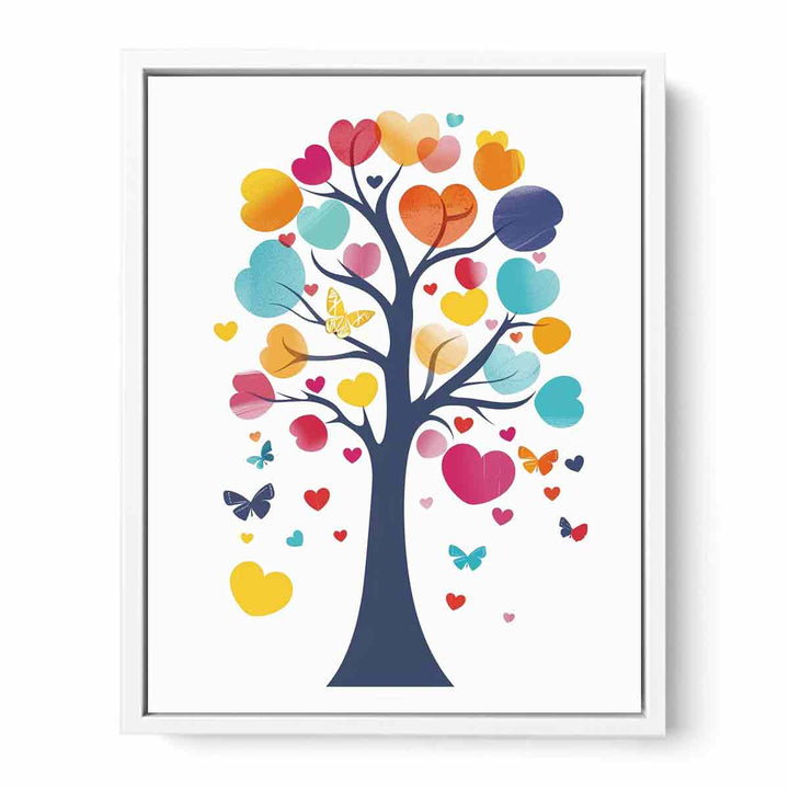 Colorfull Tree  Framed Print